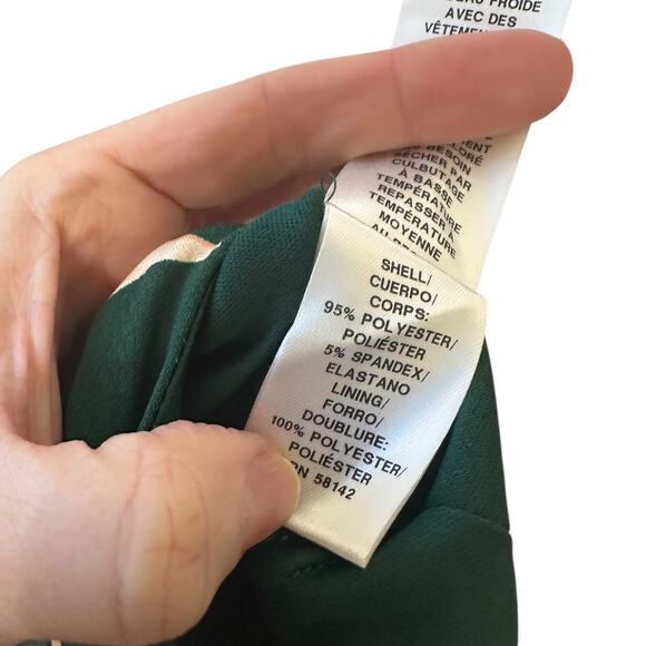 Maggy London NWT Bright Green Lottie Floral Halter Cropped Sleeveless Jumpsuit - Picture 10 of 10